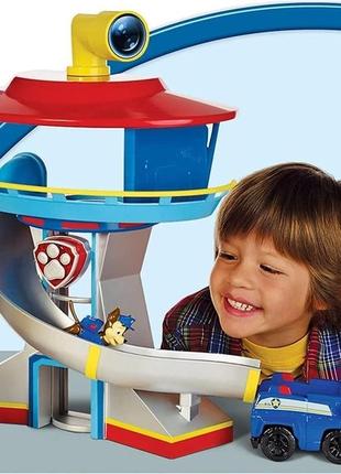 Щенячий патруль спасательная станция paw patrol lookout headquarters playset chase