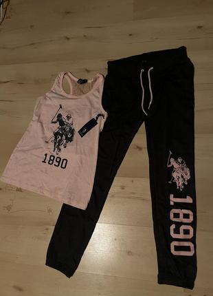 2 пижамы polo assn