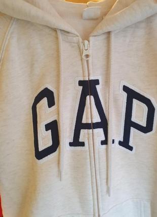 Худи gap на молнии и с капюшоном