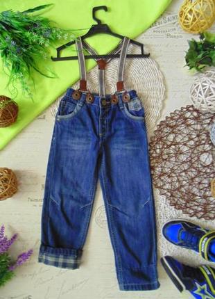 Модные джинсы на подтяжках matalan3 фото