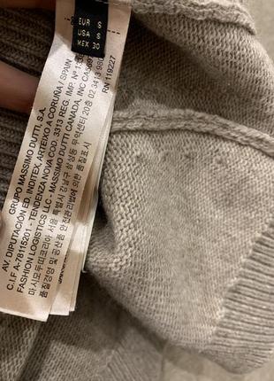 Стильное пончо кейп свитер бренда massimo dutti, размер s-l5 фото