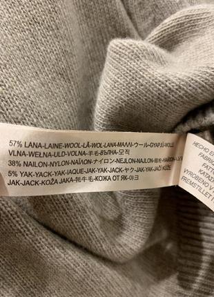 Стильное пончо кейп свитер бренда massimo dutti, размер s-l6 фото