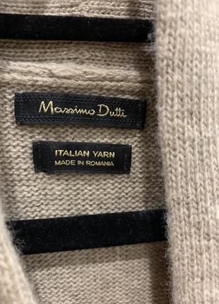 Стильное пончо кейп свитер бренда massimo dutti, размер s-l4 фото