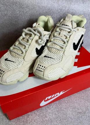 Мужские кроссовки fashion nike zoom kd12 ep black red blue stussy fossil