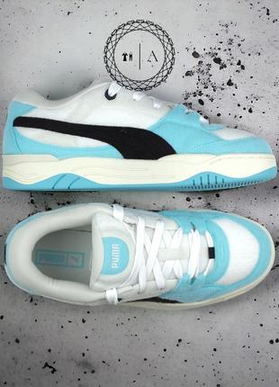 Puma 180 felt team aqua white blue 393221-02 мужские кроссовки5 фото