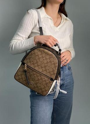 Coach jordyn backpack in signature canvas