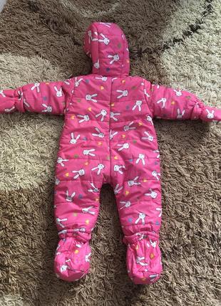 Демисезонный комбинезон huppa для девочки