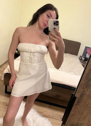 Стильна вишукана витончена сукня коттон