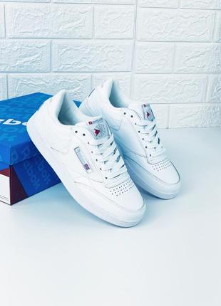 Кроссовки кеды женские подростковые reebok classic рибок класик рібок7 фото