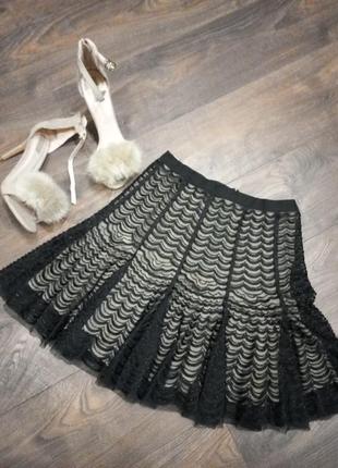 Юбка ажурная