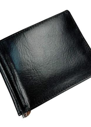 Зажим для денег кожаный firenze italy it-8101a