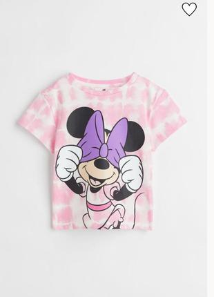 Футболка з minnie mouse h&m.