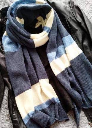Шикарный шарф палантин из мериносовой шерсти1 фото