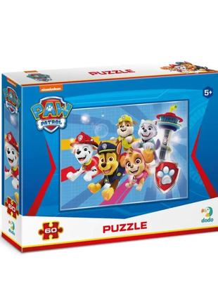 Kr детские пазлы paw patrol "скай и маршал" dodo 200147 60 элементов