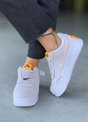 Кросівки nike air force 1 shadow laser orange кроссовки