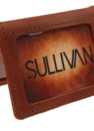 Обкладинка для водійських документів прав посвідчень id паспорта sullivan 50111 (5) світло-коричнева