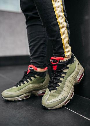 Кросівки nike 95 sneakerboot "green"  кроссовки