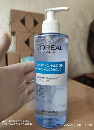 L 'oreal антисептик гель для рук 400 ml