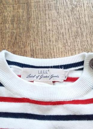 Хлопковый свитерок джемпер кофта h&m 2-4 года4 фото