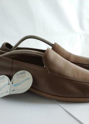 Нюанс! женские кожаные туфли мокасины с дышащей подошвой немецкого бренда caprice1 фото