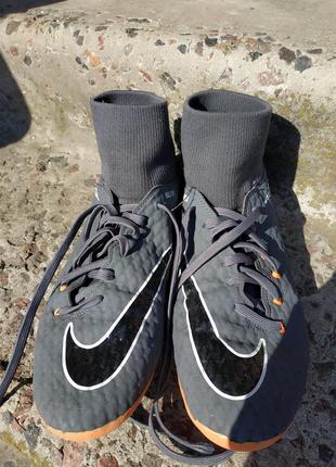 Бутсы футбольные nike phantom iii academy