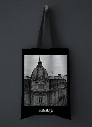 Шопер, тканевая эко-сумка clew "львов"