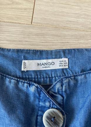 Джинсова сукня mango3 фото