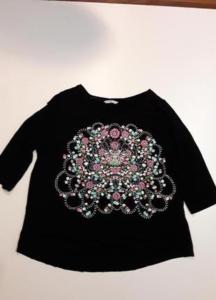 Фирменная трикотажная блуза