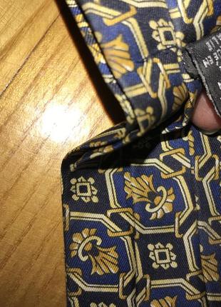 Шелковый шарф в мелкий принт, италия, #1!