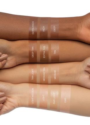 Увлажняющий тональный крем huda beauty glowish multidew skin tint 03 light тинт для сияния кожи2 фото