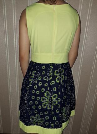 Ошатна сукня яскраво лимонна2 фото
