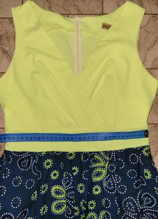 Ошатна сукня яскраво лимонна6 фото