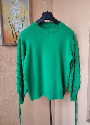 Яркий  приятный джемпер свитер5 фото