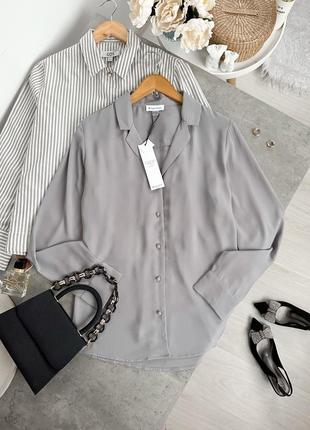 Крутая серая блуза от calvin klein