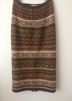 В'язана спідниця (жакард)