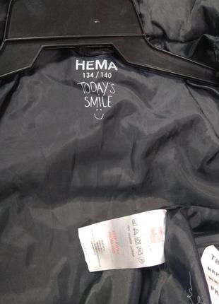 Спортивная куртка в горохи hema р.134/1406 фото