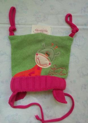 Шапка в'язана демісезонна