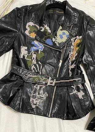 Куртка  шкіро замінник 2