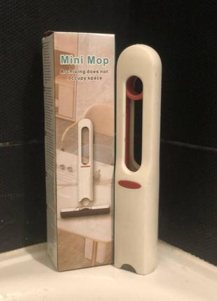 Мини швабра mini mop с автоотжимом2 фото