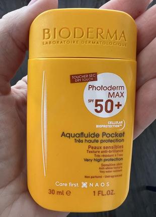 Солнцезащитный аквафлюид bioderma photoderm max spf502 фото