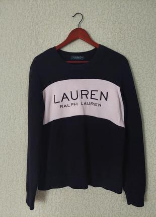 Коттоновый свитер джемпер ralph lauren3 фото