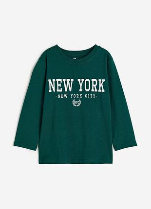 Реглан зеленый хл h&amp;m р.98/104