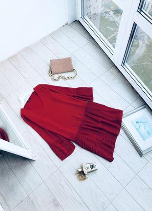 Сукня в теракотовому кольорі boohoo