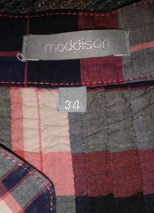 Рубашка блуза в клетку maddison 6