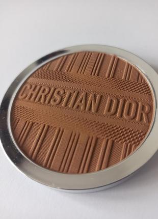 Компактна пудра-бронзер лімітка dior forever natural bronze