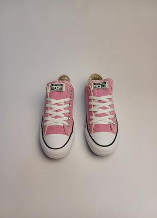 Converse 38, розовые низкие кеды2 фото