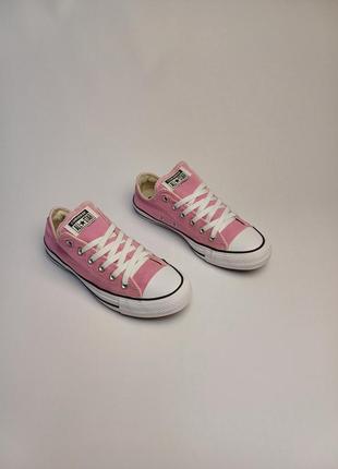 Converse 38, розовые низкие кеды