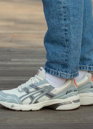 Кроссовки asics gel 1090 white blue