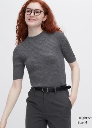 Джемпер из мериносовой шерсти uniqlo1 фото