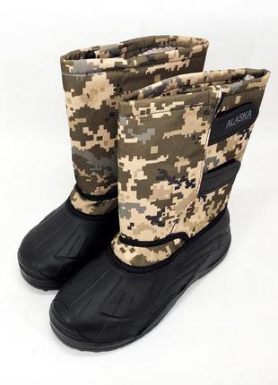 Черевики для роботи розмір 43 (28см) | спеціальне зимове взуття чоловіче | чоботи oc-739 для прогулянок3 фото